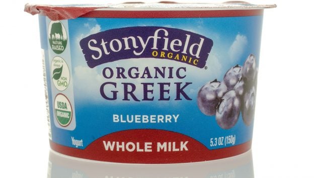 stonyfield greek yogurt