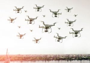 drone swarm