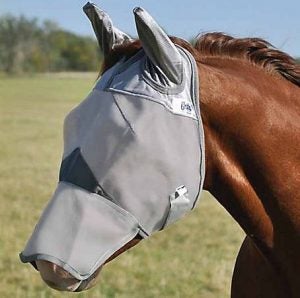 Cashel Crusader Fly Mask, Long with Ears