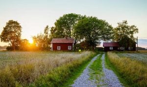 rural farmhouse