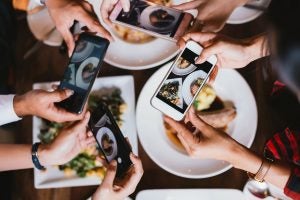 foodies smartphones