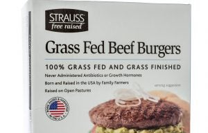 grass fed beef label