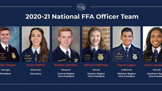 2020-21 National FFA Officers
