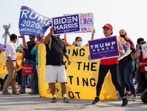 biden-trump-campaigning