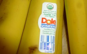 organic bananas