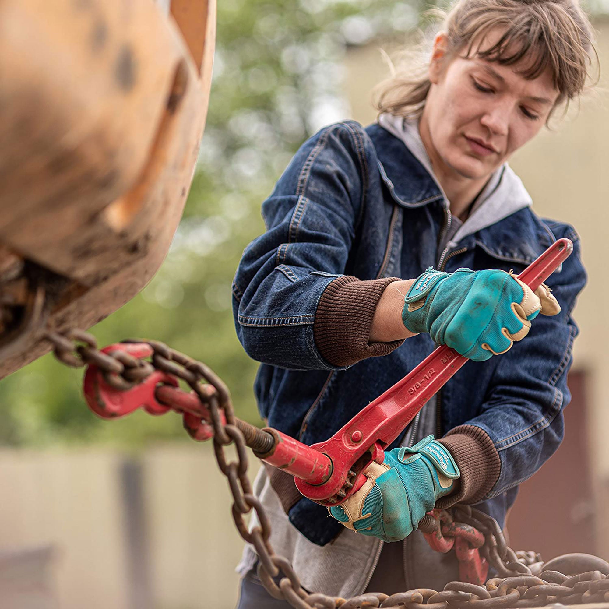 Ladies Work Gloves Hand Protection Tradesman Farmer's Gardening DIY Builders 