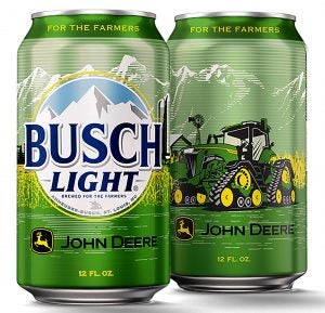Busch Light dons John Deere green in For the Farmers effort