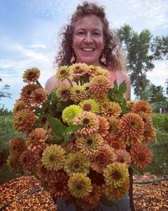 michelle miller cut flowers farming