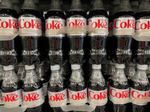 diet-coke-aspartame-cancer-hazard-bottles