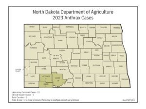 Anthrax North Dakota