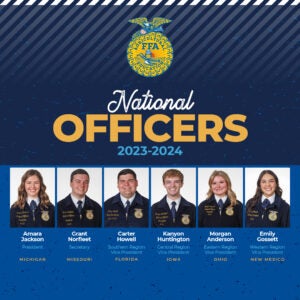 2023-24 National FFA Officers