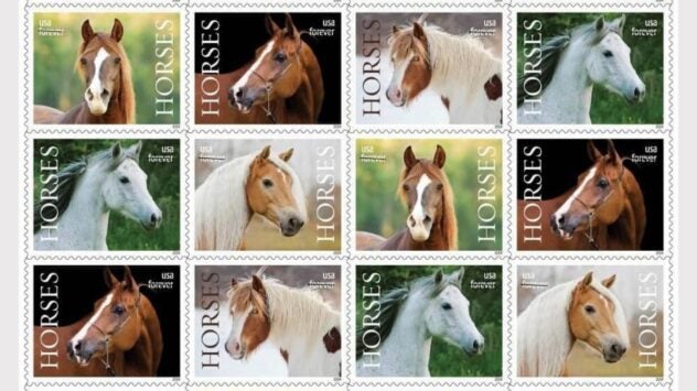 USPS Horse Stamps