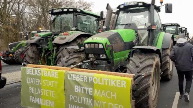 German Farmer Protests