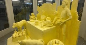 Pennsylvania Farm Show Butter Sculpture