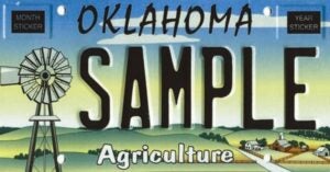 Oklahoma Ag Plate
